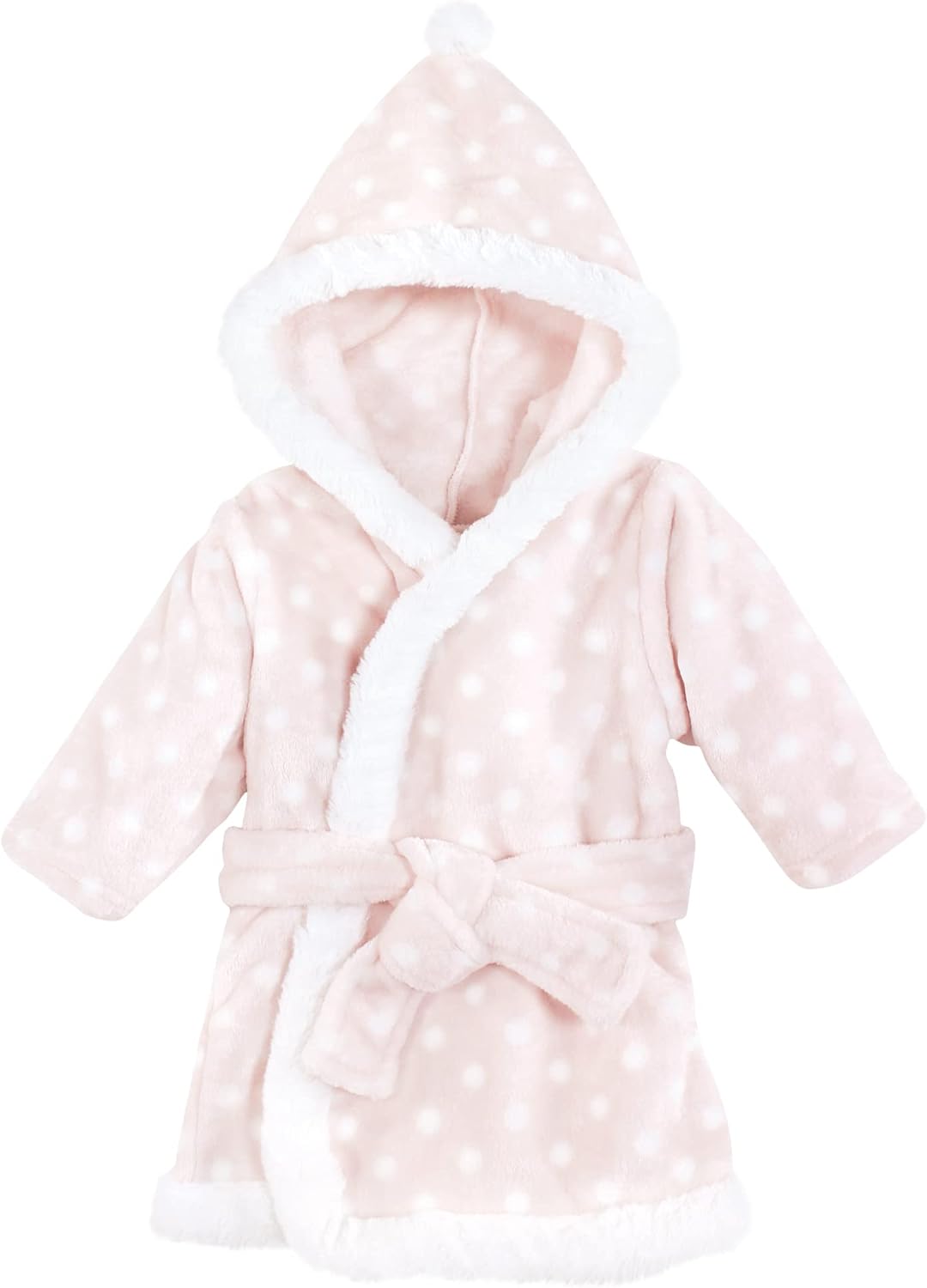 Unisex Baby Plush Animal Face Bathrobe