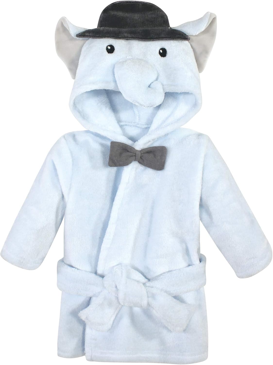 Unisex Baby Plush Animal Face Bathrobe
