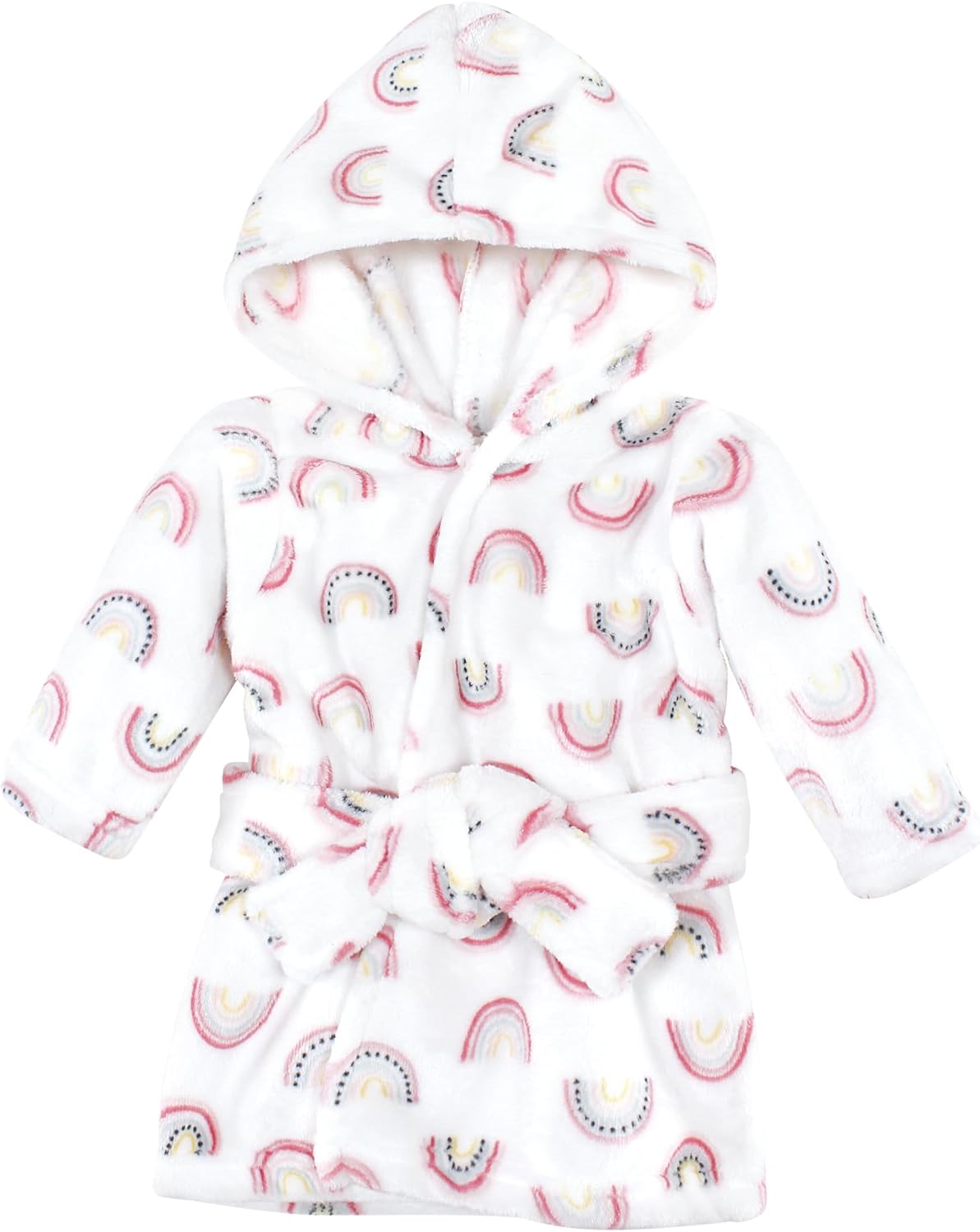Unisex Baby Plush Animal Face Bathrobe