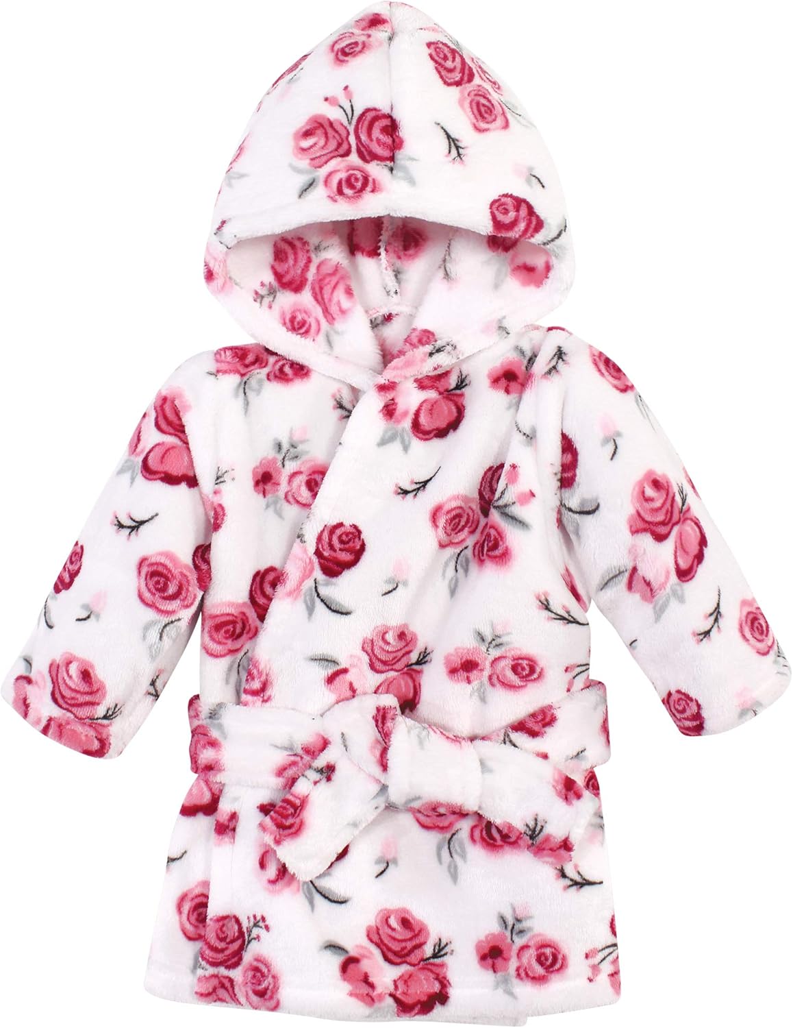 Unisex Baby Plush Animal Face Bathrobe
