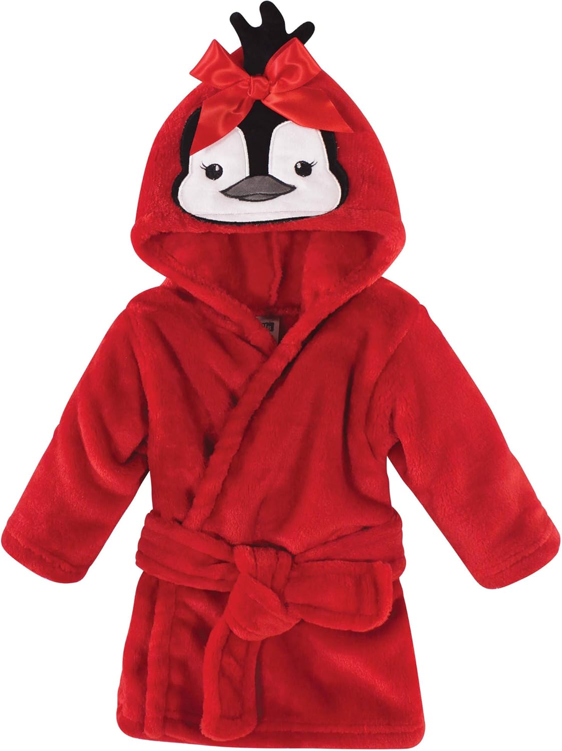 Unisex Baby Plush Animal Face Bathrobe