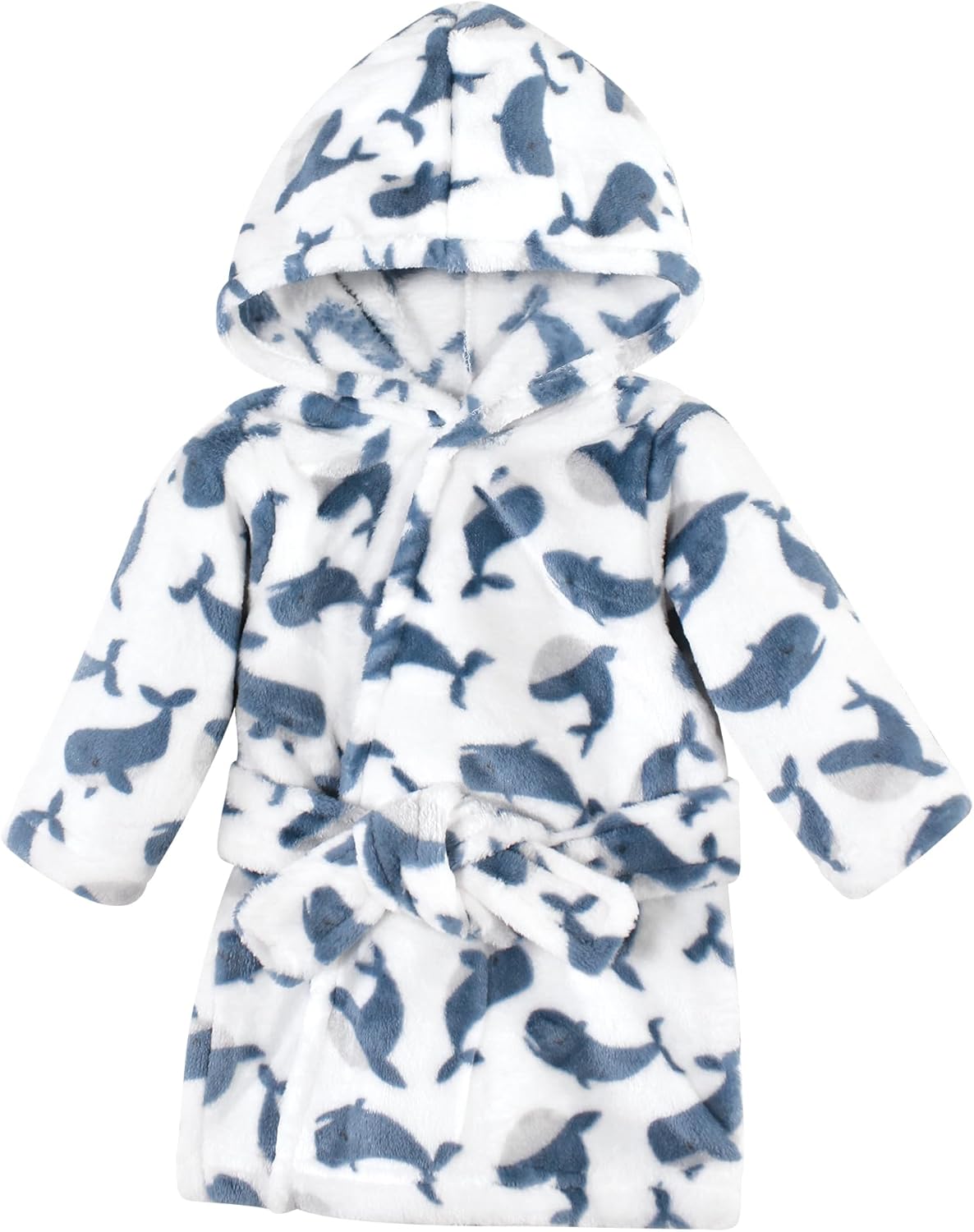 Unisex Baby Plush Animal Face Bathrobe