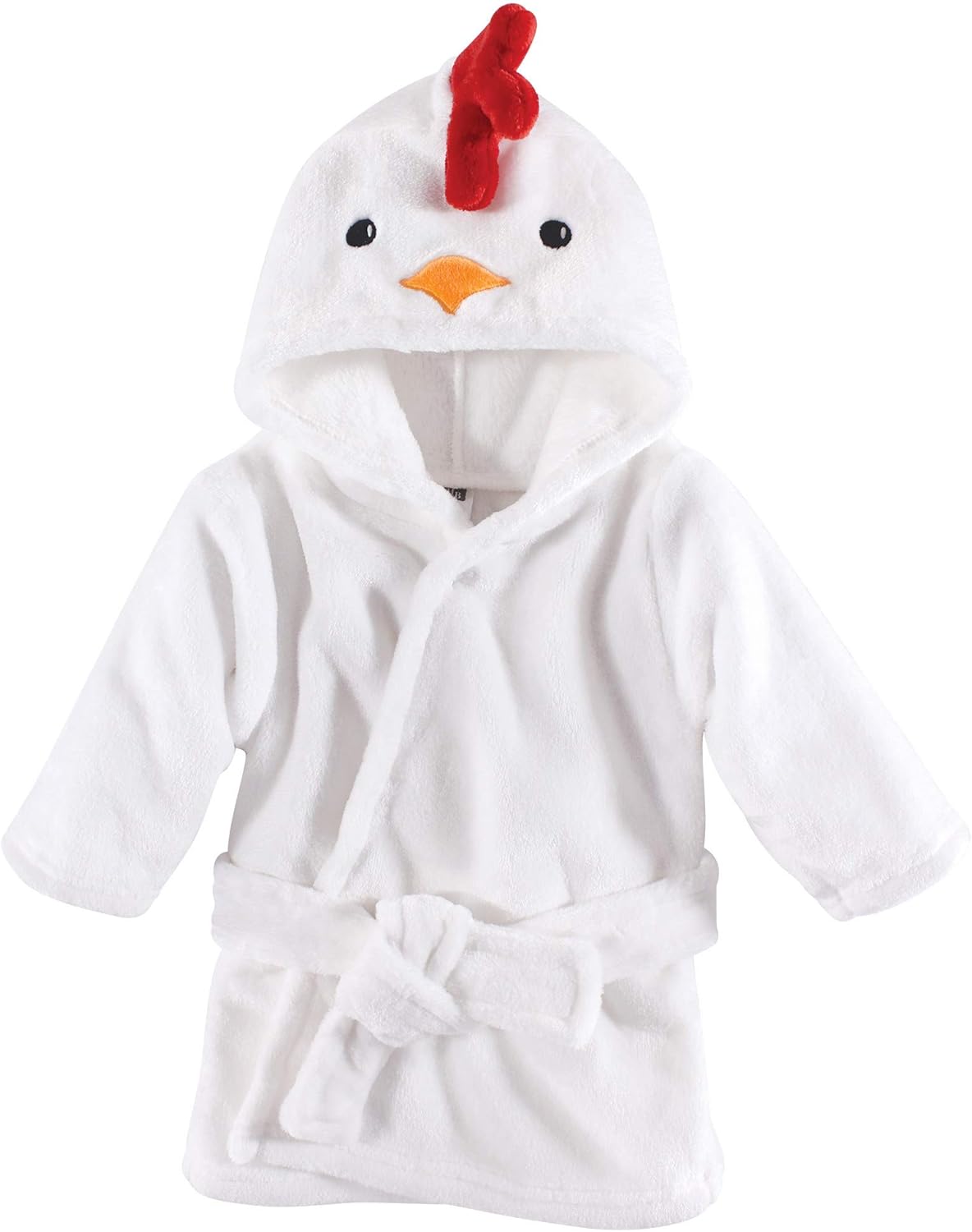 Unisex Baby Plush Animal Face Bathrobe