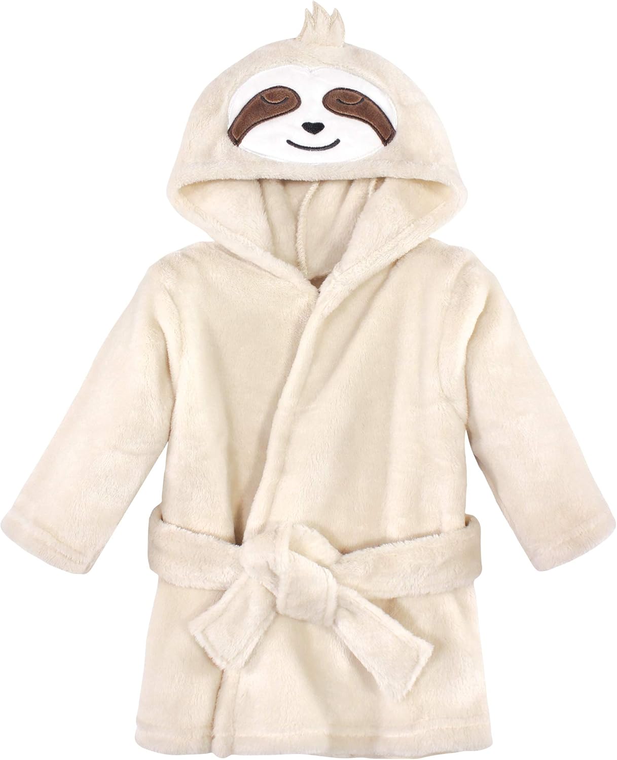 Unisex Baby Plush Animal Face Bathrobe