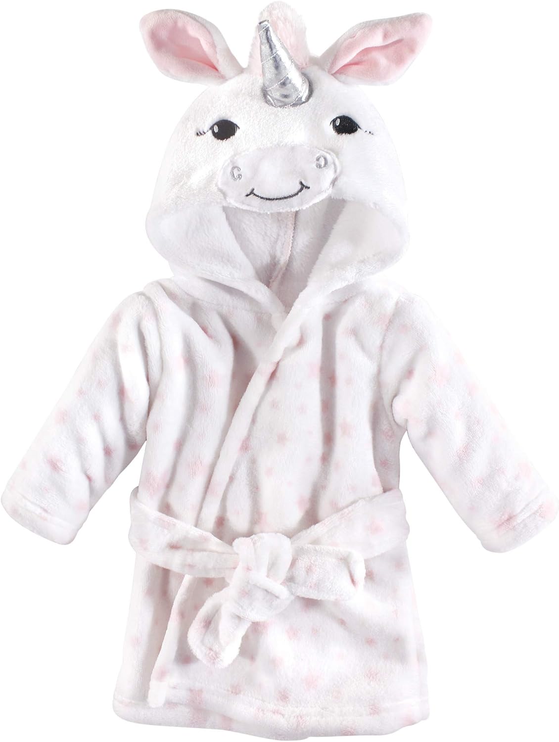 Unisex Baby Plush Animal Face Bathrobe