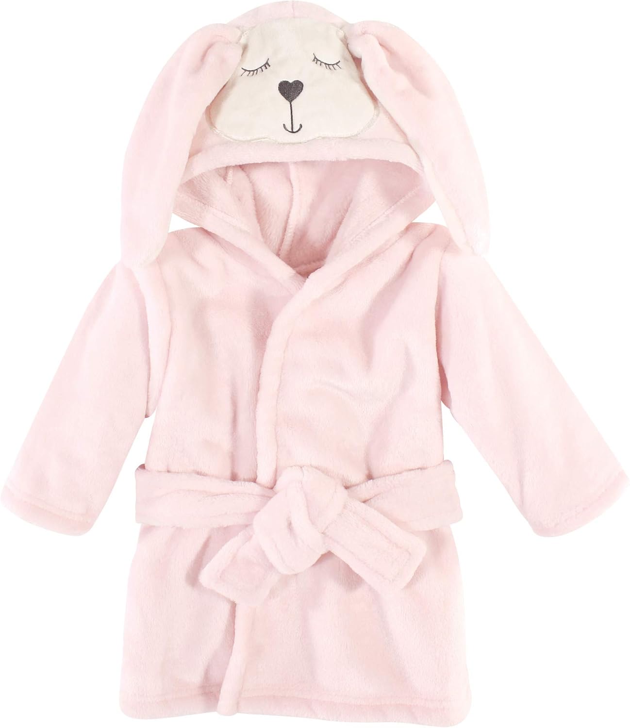 Unisex Baby Plush Animal Face Bathrobe