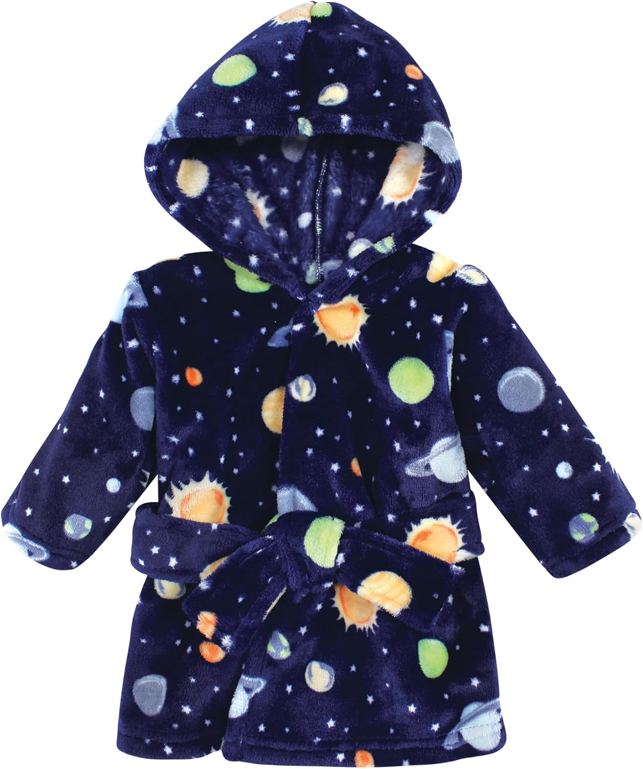 Unisex Baby Plush Animal Face Bathrobe