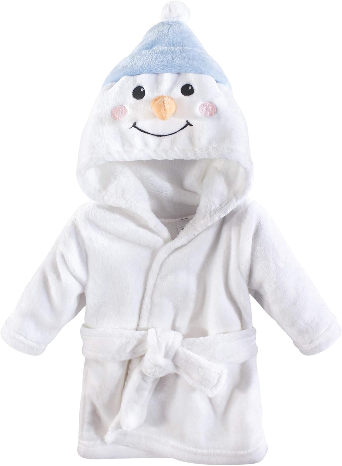 Unisex Baby Plush Animal Face Bathrobe