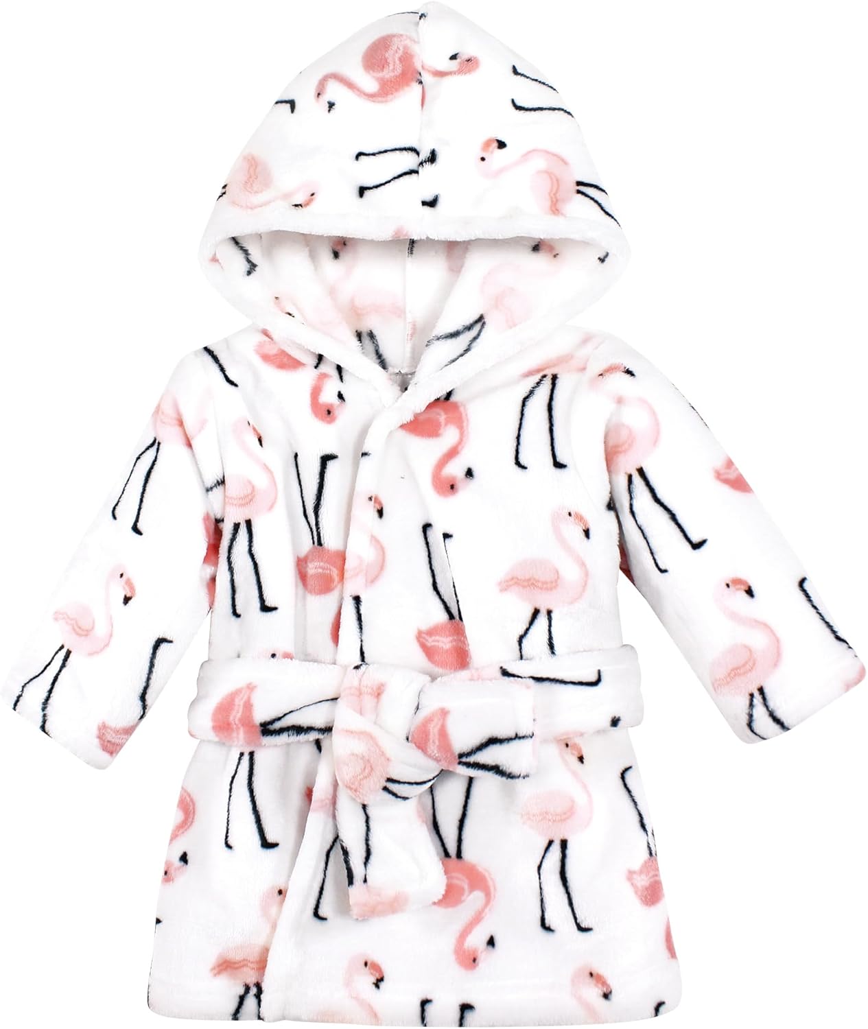Unisex Baby Plush Animal Face Bathrobe