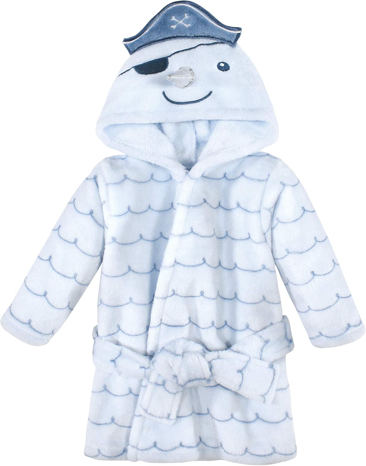 Unisex Baby Plush Animal Face Bathrobe