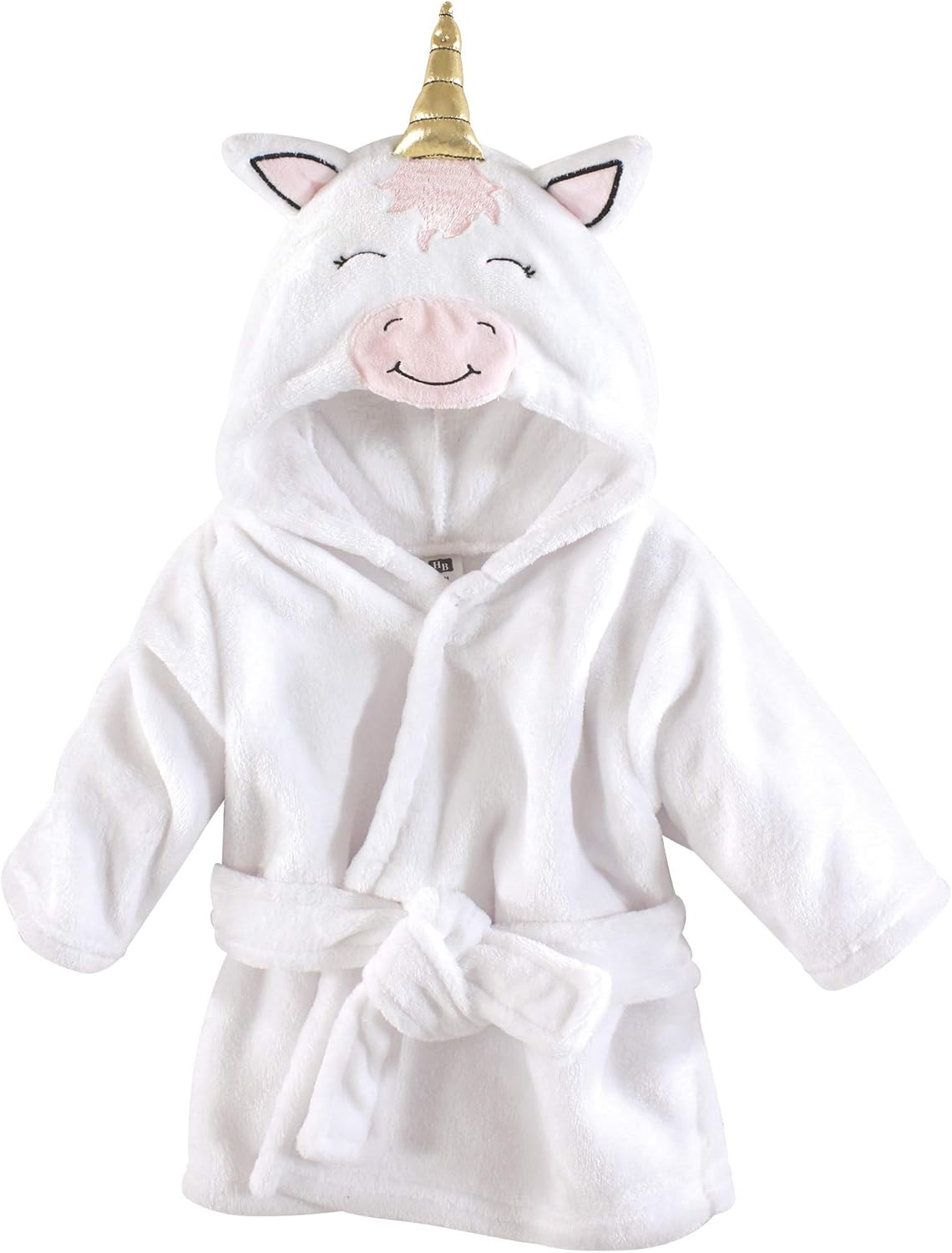 Unisex Baby Plush Animal Face Bathrobe