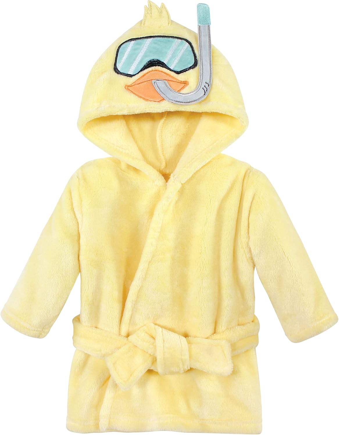 Unisex Baby Plush Animal Face Bathrobe