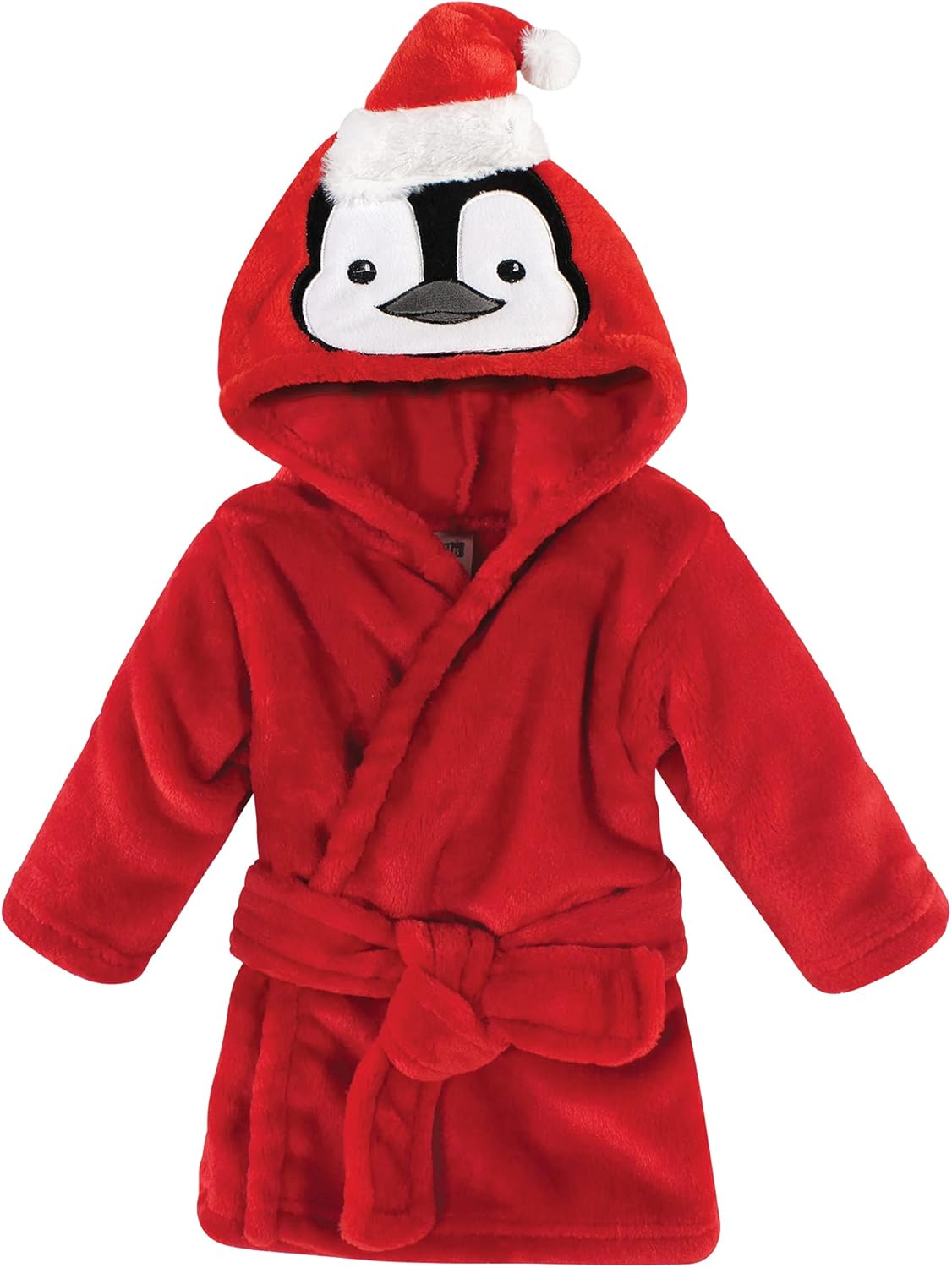 Unisex Baby Plush Animal Face Bathrobe