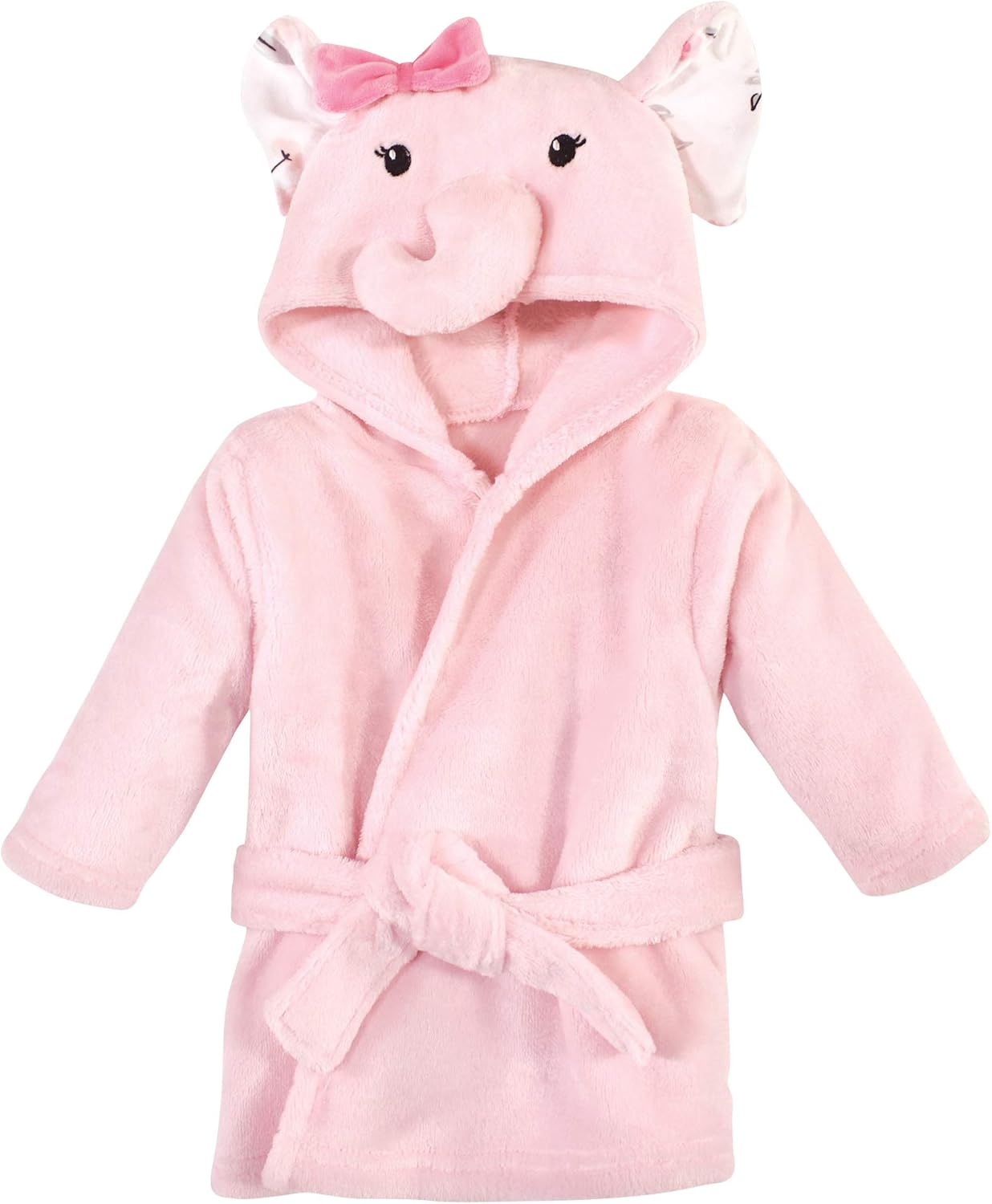 Unisex Baby Plush Animal Face Bathrobe