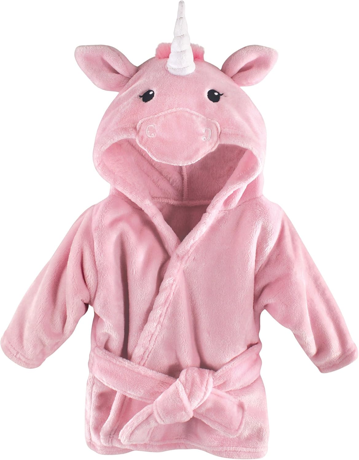 Unisex Baby Plush Animal Face Bathrobe