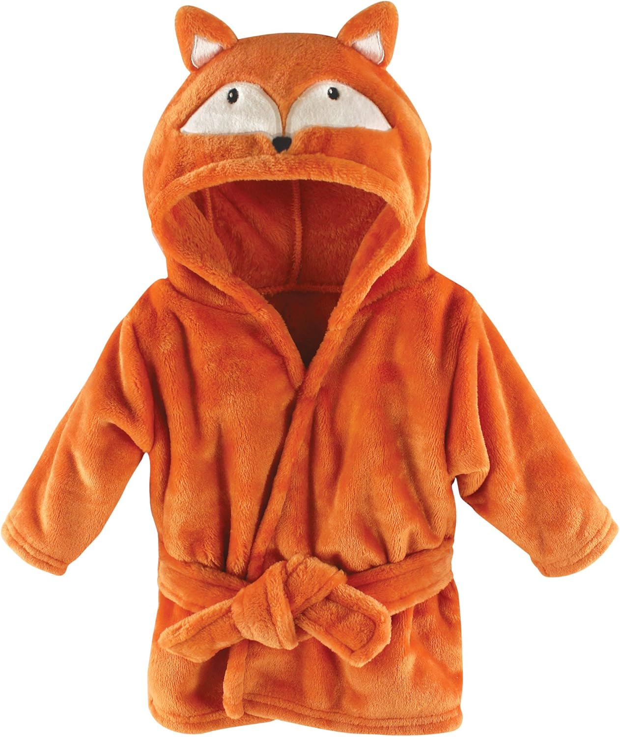 Unisex Baby Plush Animal Face Bathrobe