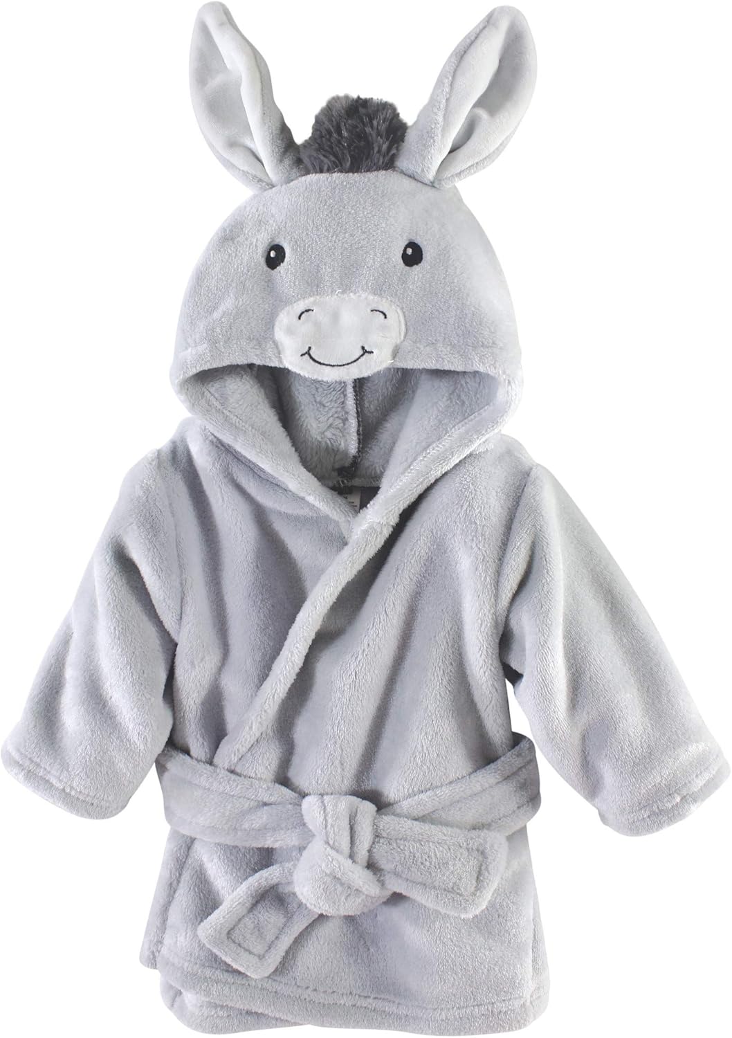 Unisex Baby Plush Animal Face Bathrobe
