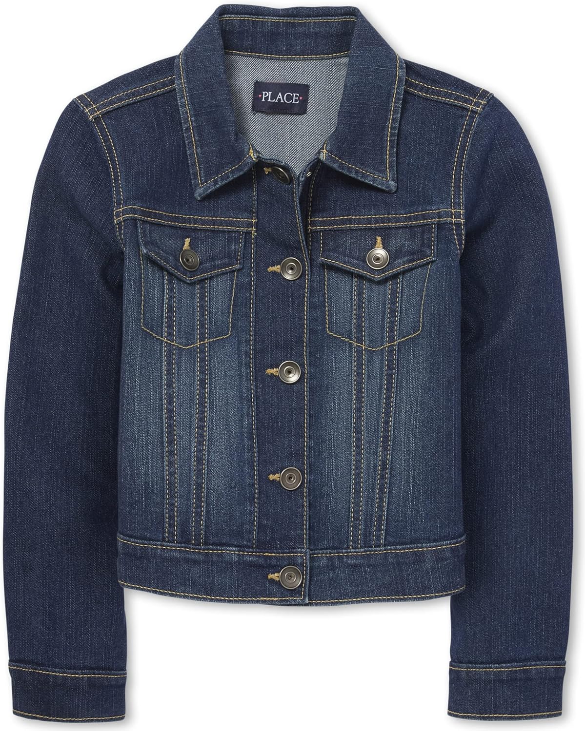Girls' Basic Denim Jacket
