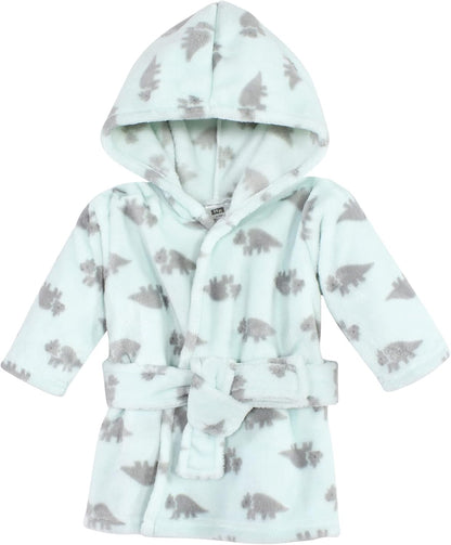 Unisex Baby Plush Animal Face Bathrobe