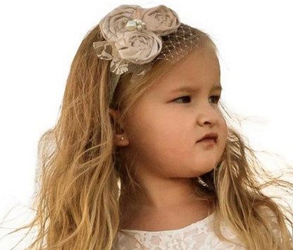 Flower Girl Dress, Lace Dress 3/4 Sleeve Dress