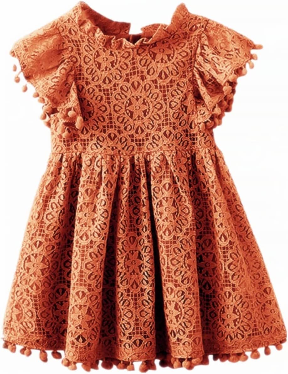 Flower Girl Dress, Lace Dress 3/4 Sleeve Dress