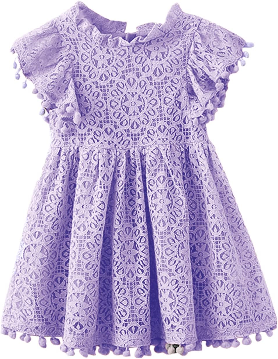 Flower Girl Dress, Lace Dress 3/4 Sleeve Dress