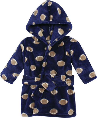 Unisex Baby Plush Animal Face Bathrobe