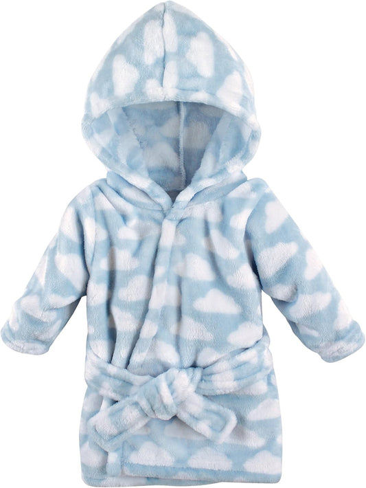 Unisex Baby Plush Animal Face Bathrobe